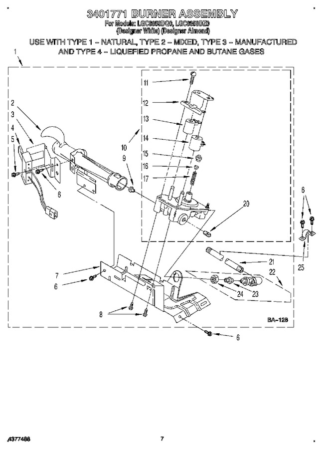 Diagram for LGC8858DZ0