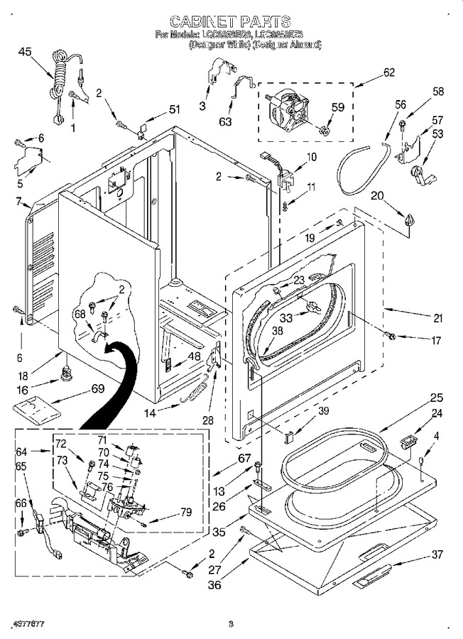 Diagram for LGC8858EZ3