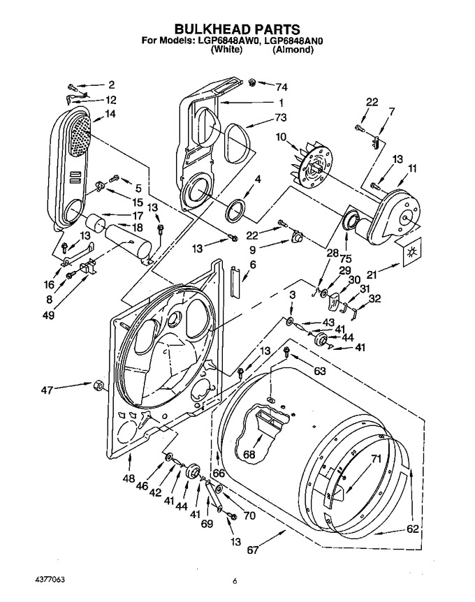 Diagram for LGP6848AW0