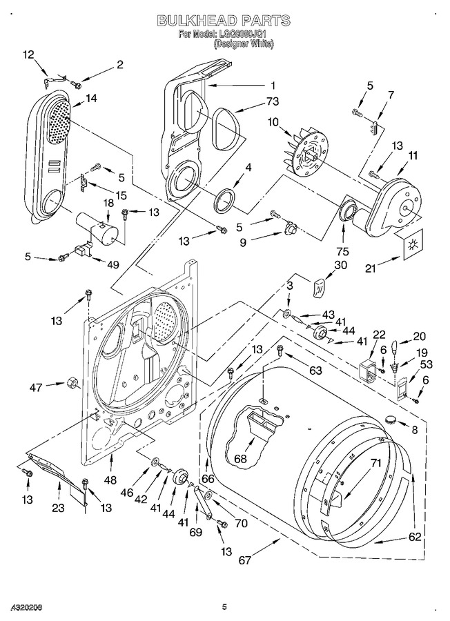 Diagram for LGQ8000JQ1