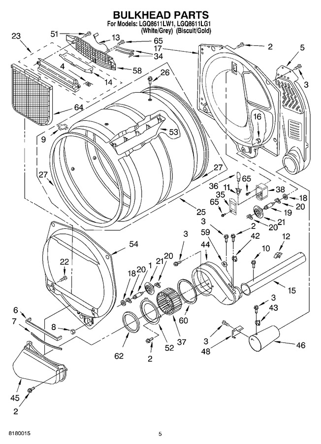 Diagram for LGQ8611LW1