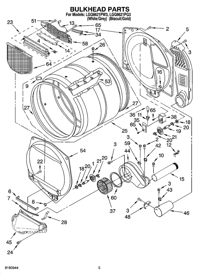 Diagram for LGQ8621PG3