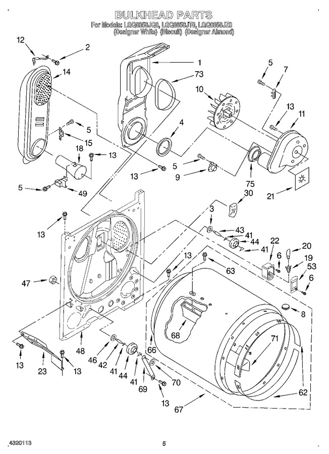 Diagram for LGQ8858JT0
