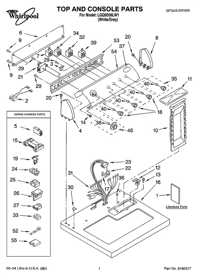 Diagram for LGQ9508LW1