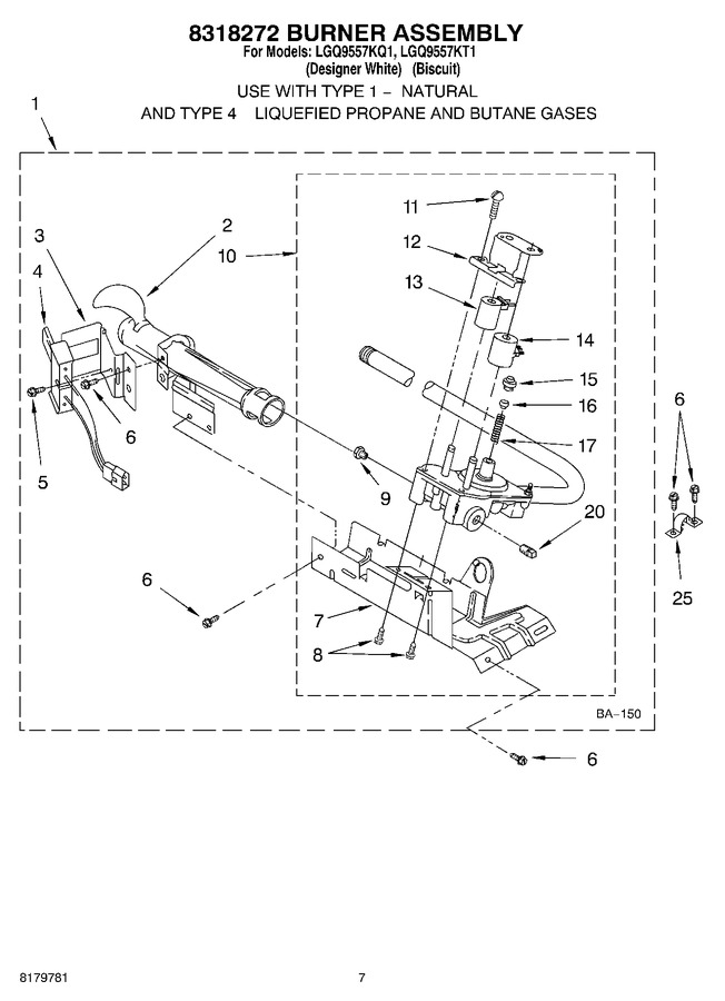 Diagram for LGQ9557KQ1