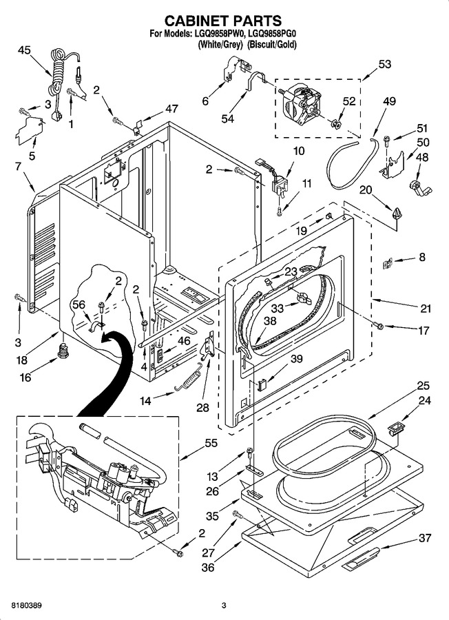Diagram for LGQ9858PG0