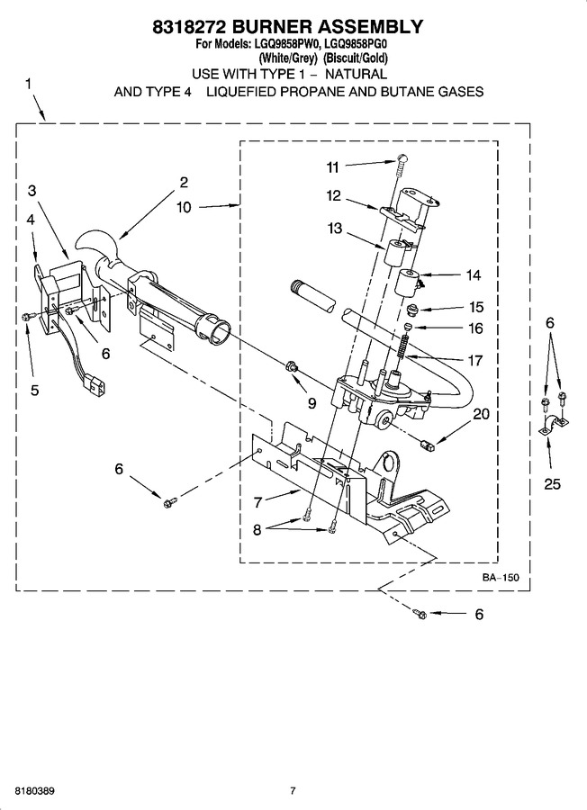 Diagram for LGQ9858PW0