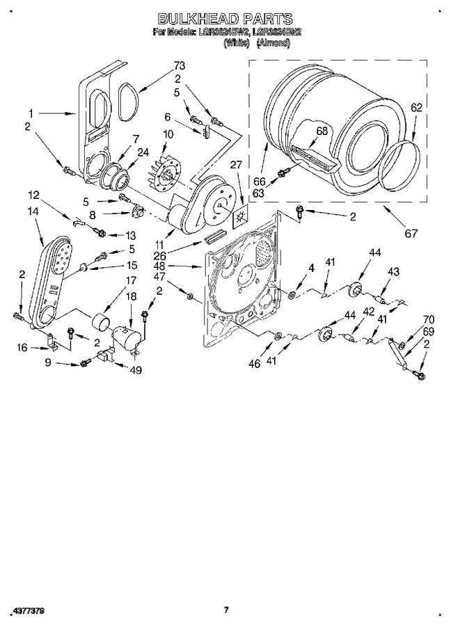 Diagram for LGR3624BW2