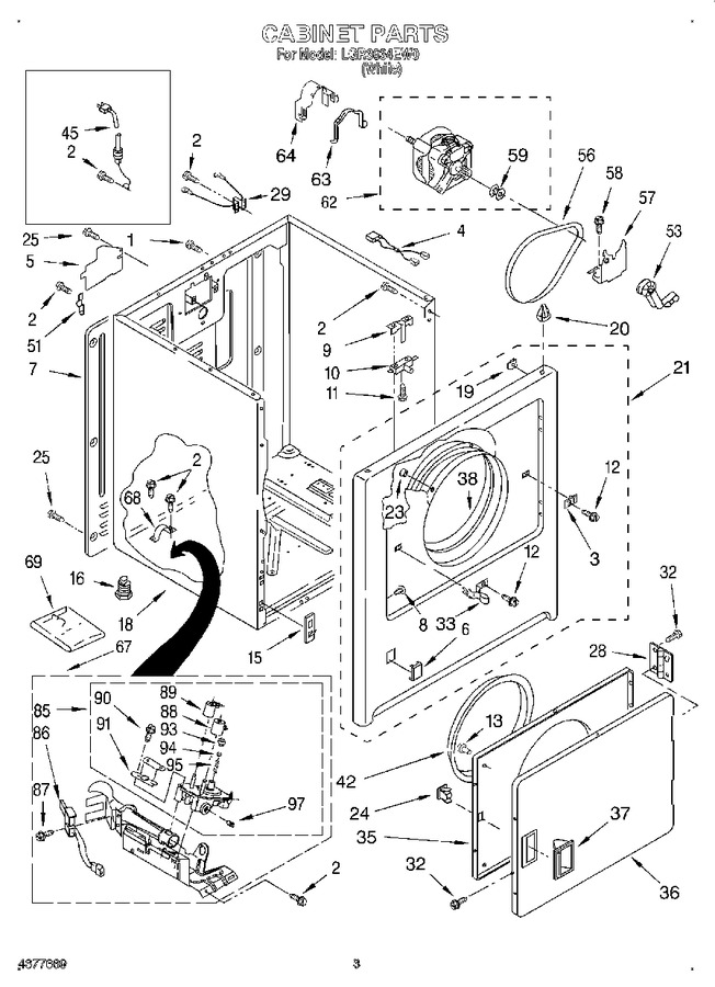 Diagram for LGR3634EW0