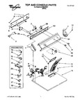 Diagram for 01 - Top And Cabinet, Lit/optional