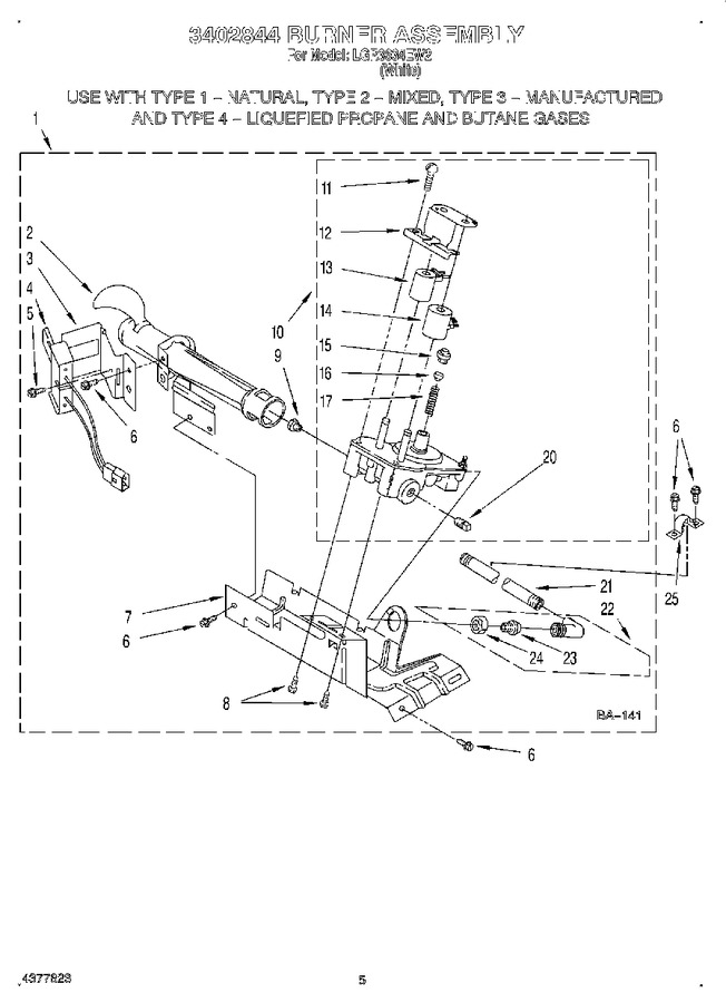 Diagram for LGR3634EW2