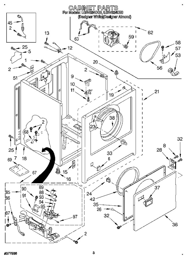 Diagram for LGR4634DQ0