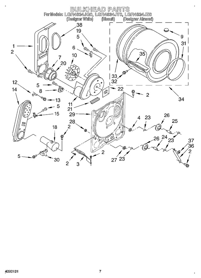 Diagram for LGR4634JT0