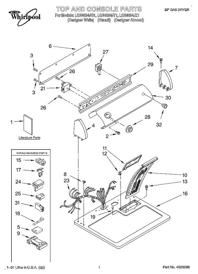 Diagram for LGR4634JZ1