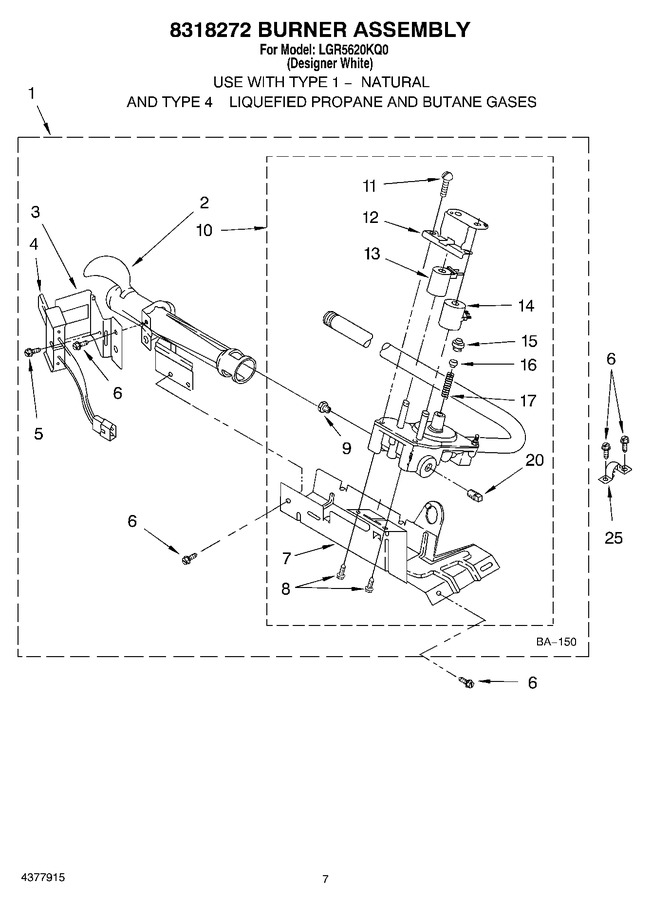 Diagram for LGR5620KQ0