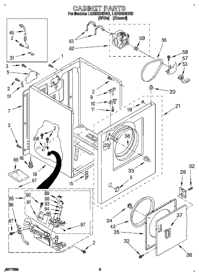 Diagram for LGR5624BW2