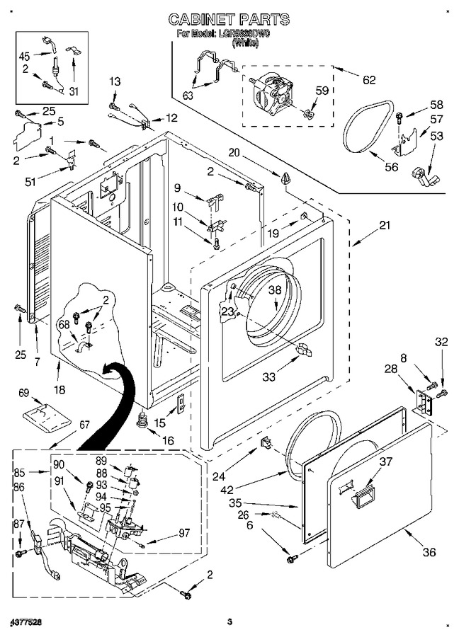 Diagram for LGR5636DW0