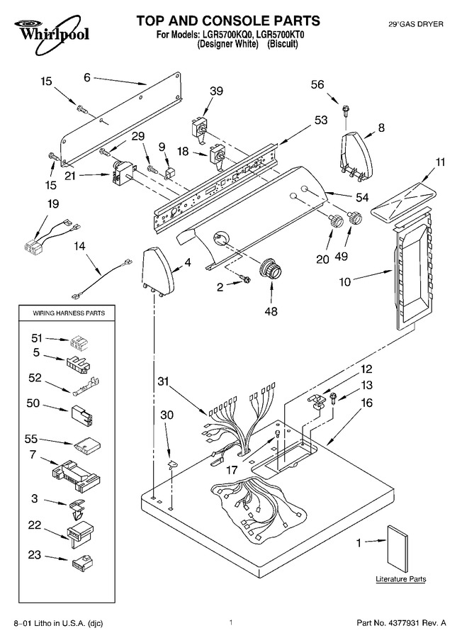Diagram for LGR5700KQ0