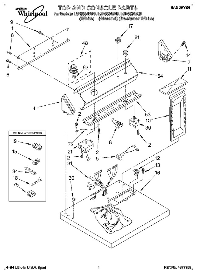 Diagram for LGR6634BN0