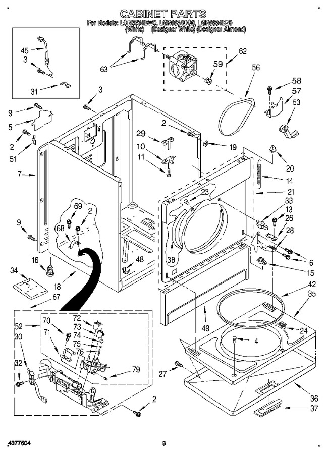 Diagram for LGR6634DZ0