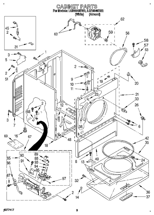 Diagram for LGR6646BW2