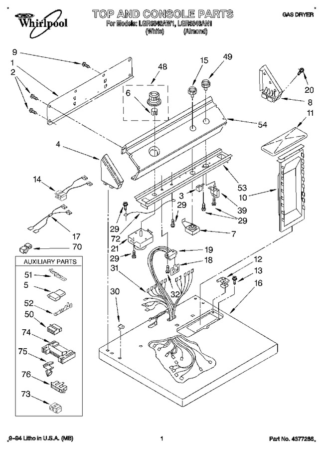 Diagram for LGR6848AW1