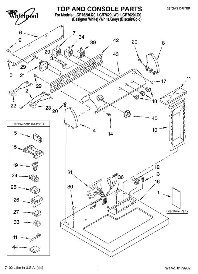 Diagram for LGR7620LQ0