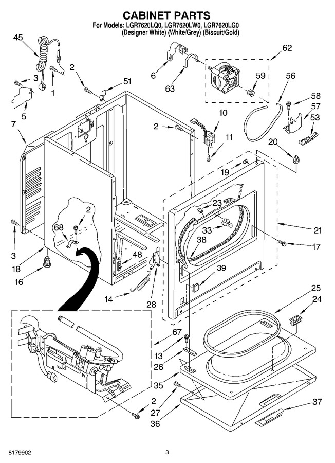 Diagram for LGR7620LW0