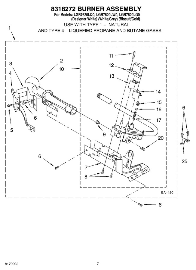 Diagram for LGR7620LW0