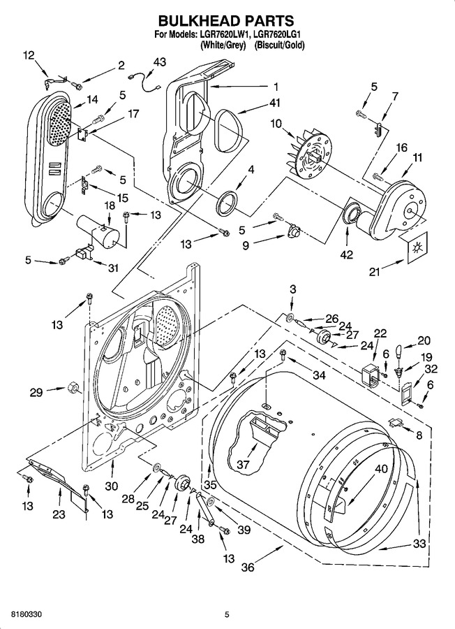 Diagram for LGR7620LW1