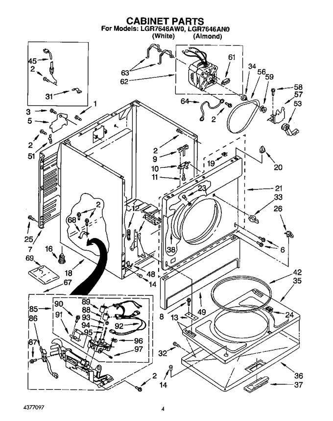 Diagram for LGR7646AW0
