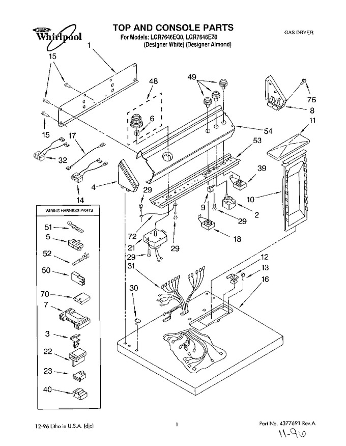 Diagram for LGR7646EQ0