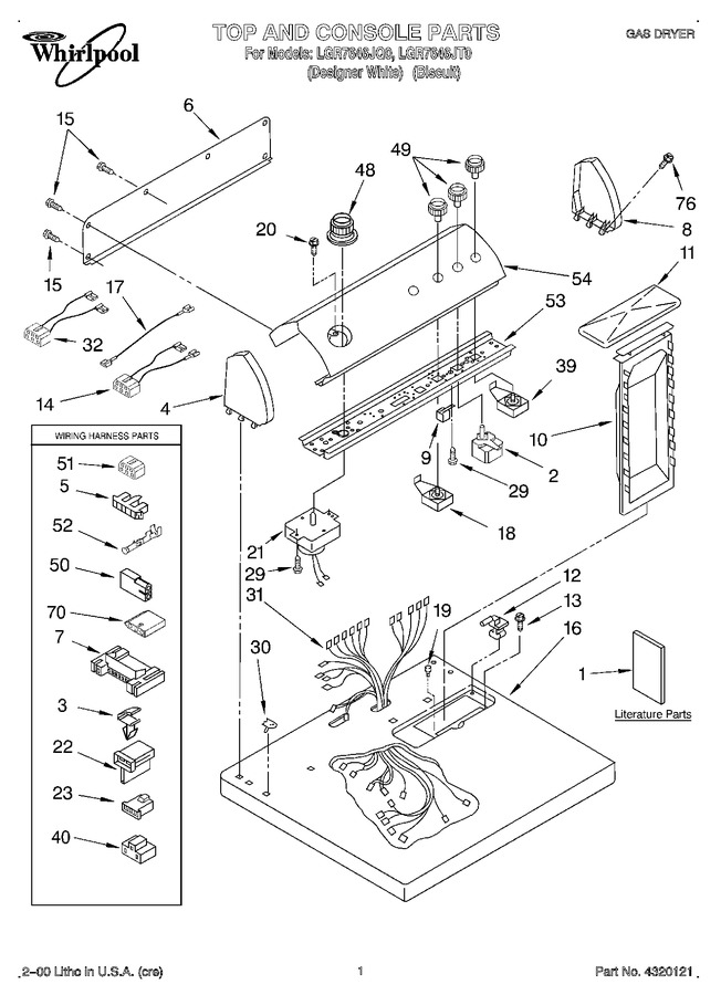 Diagram for LGR7646JT0