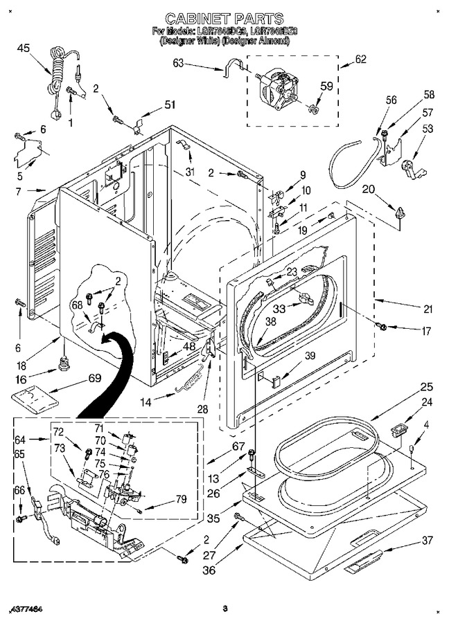 Diagram for LGR7848DQ0