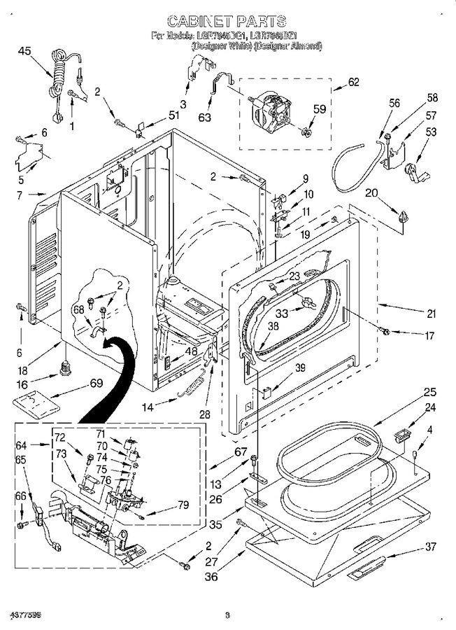 Diagram for LGR7848DZ1