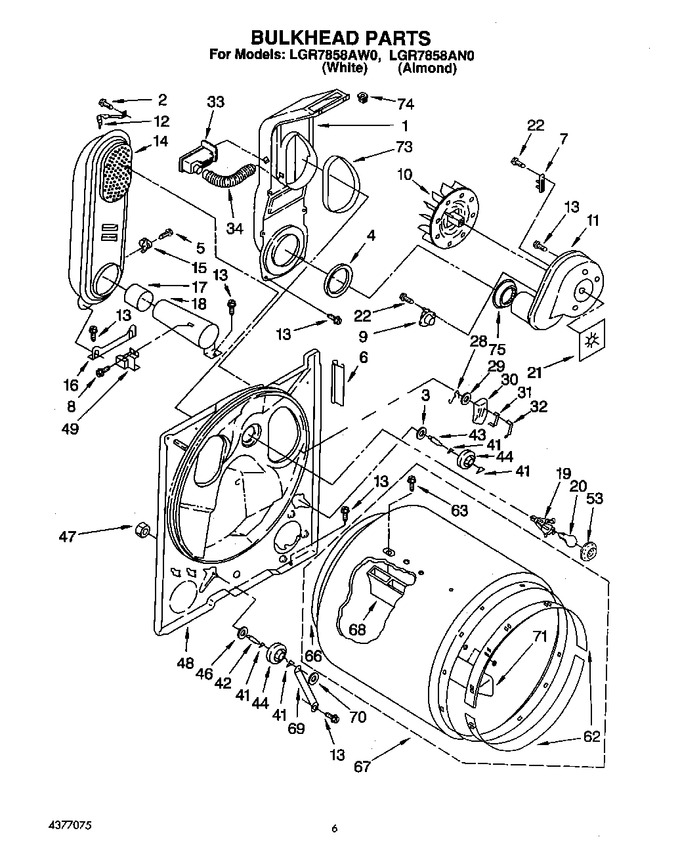 Diagram for LGR7858AW0