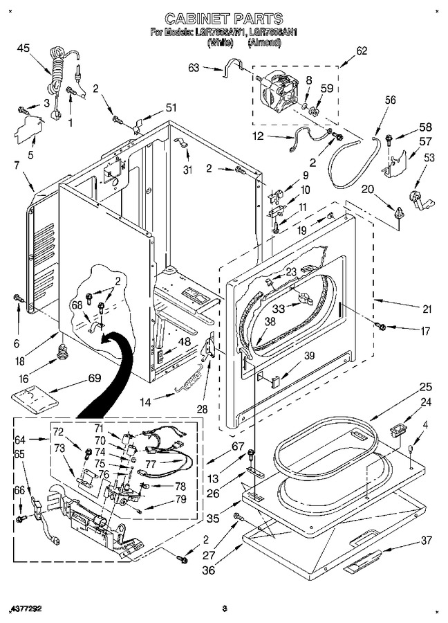 Diagram for LGR7858AW1