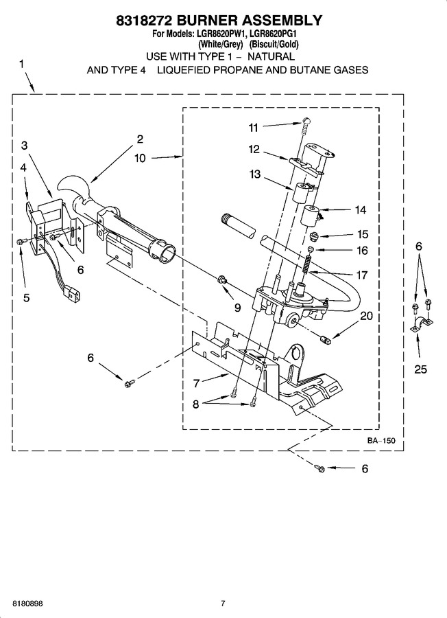 Diagram for LGR8620PW1