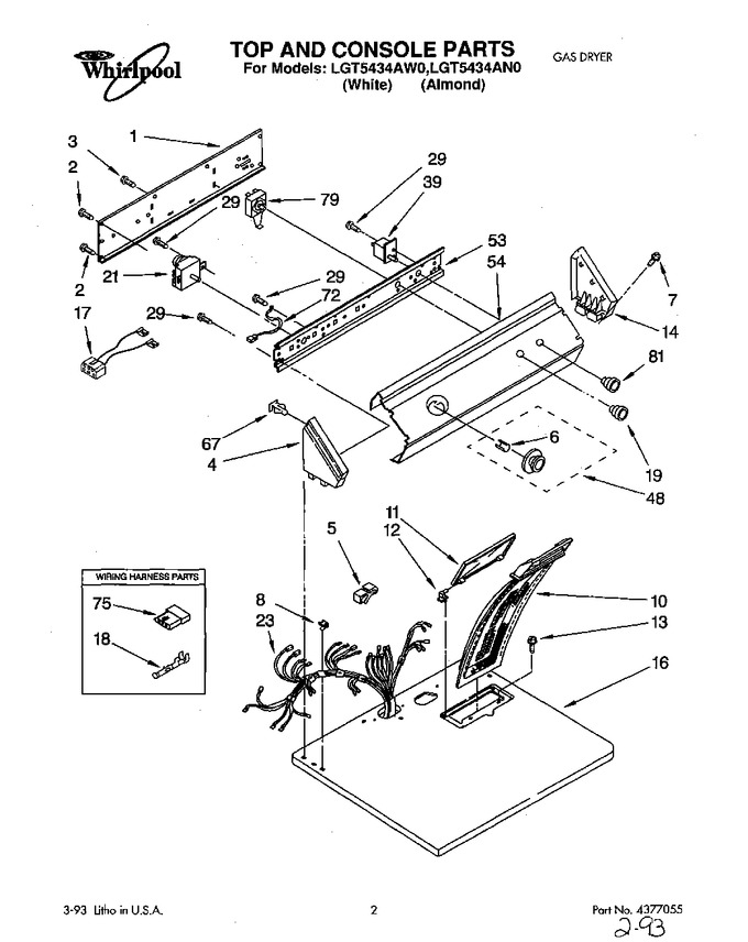 Diagram for LGT5434AW0