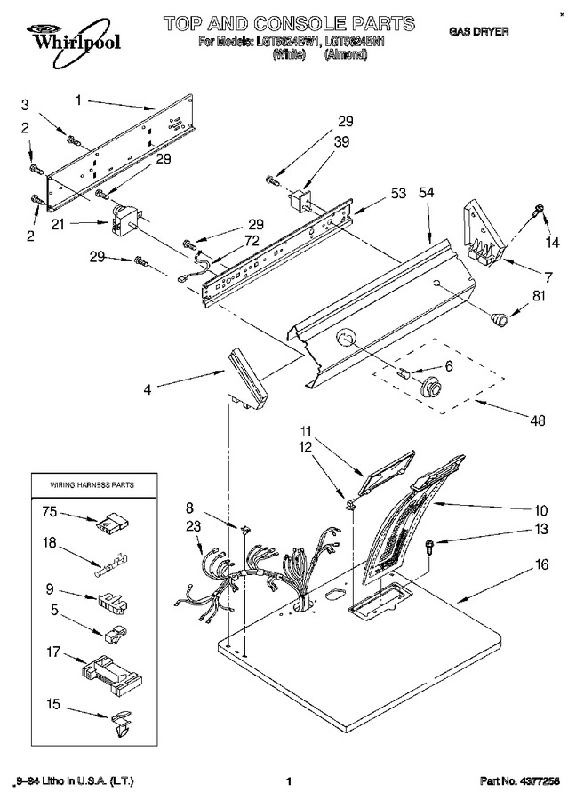 Diagram for LGT5624BN1