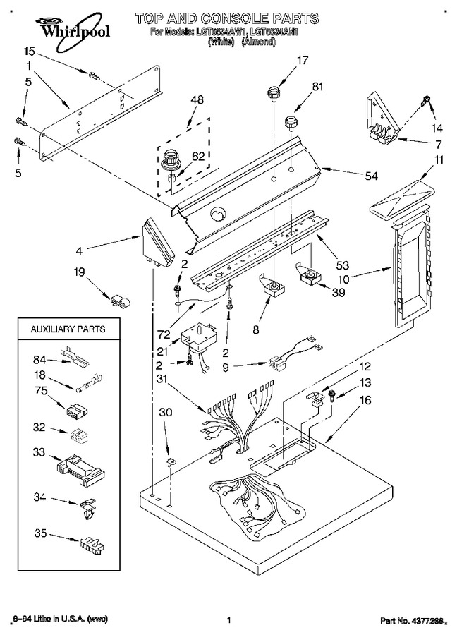 Diagram for LGT6634AN1