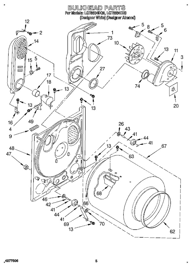 Diagram for LGT6634DQ0