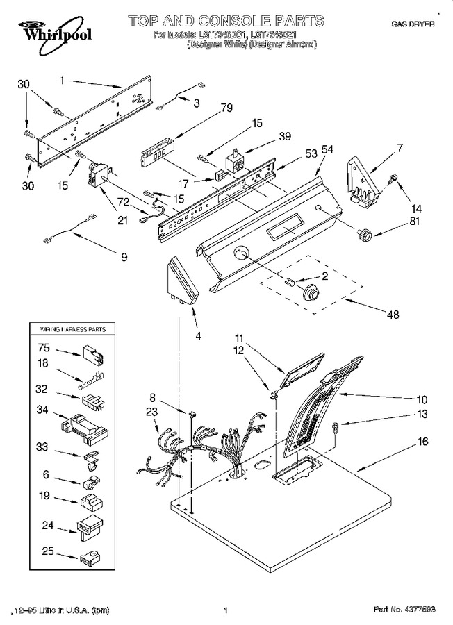 Diagram for LGT7646DZ1
