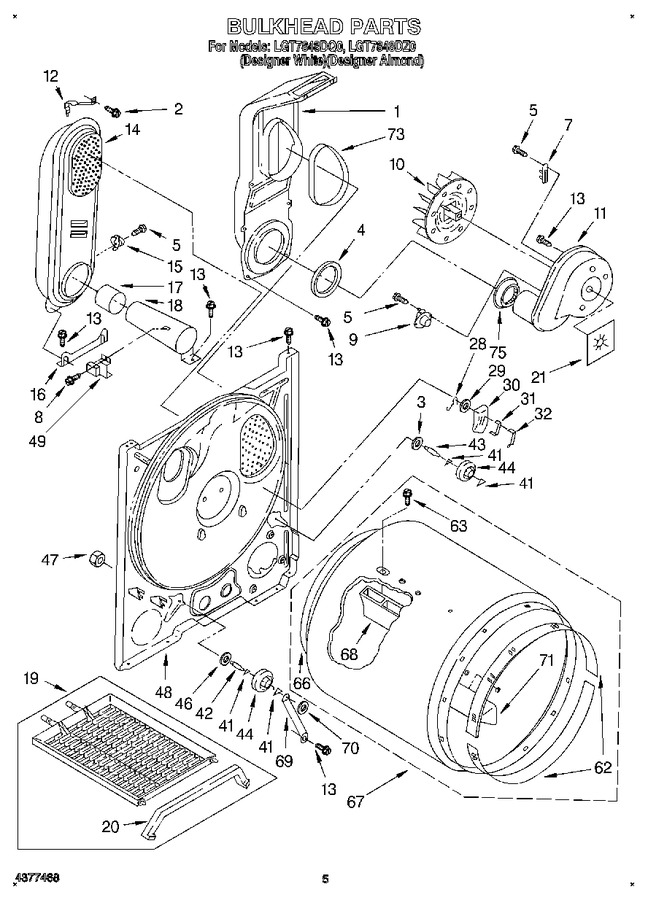 Diagram for LGT7848DZ0