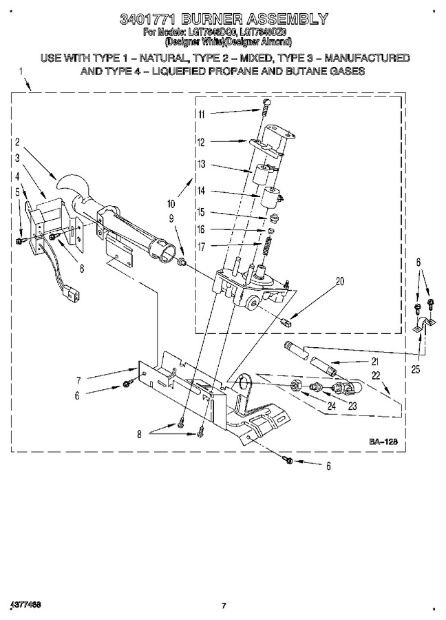 Diagram for LGT7848DZ0