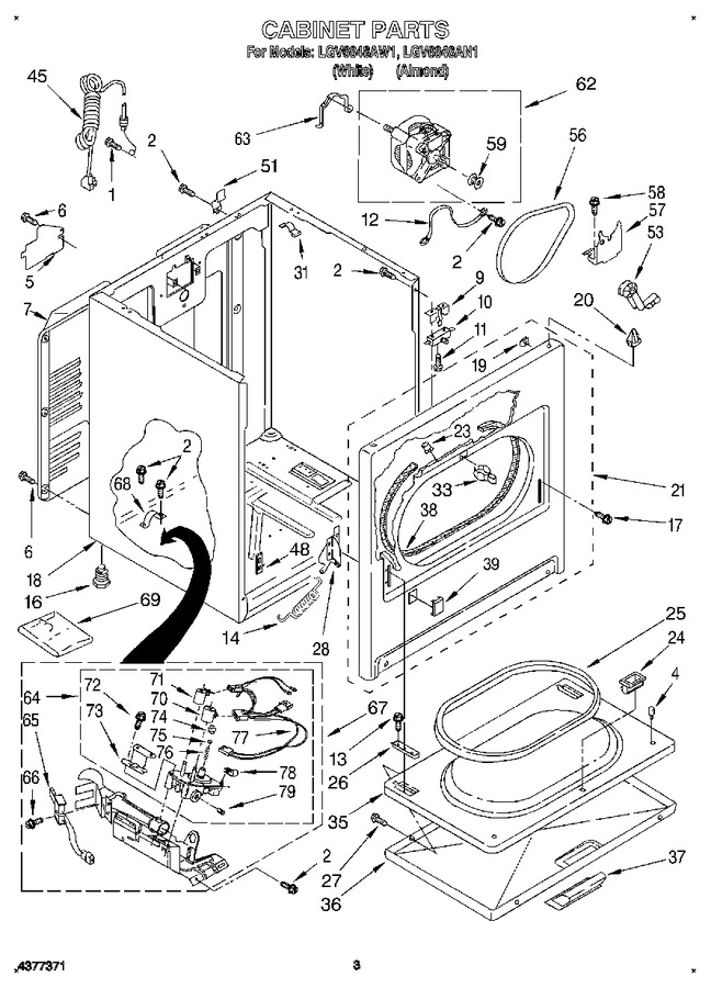 Diagram for LGV6848AW1