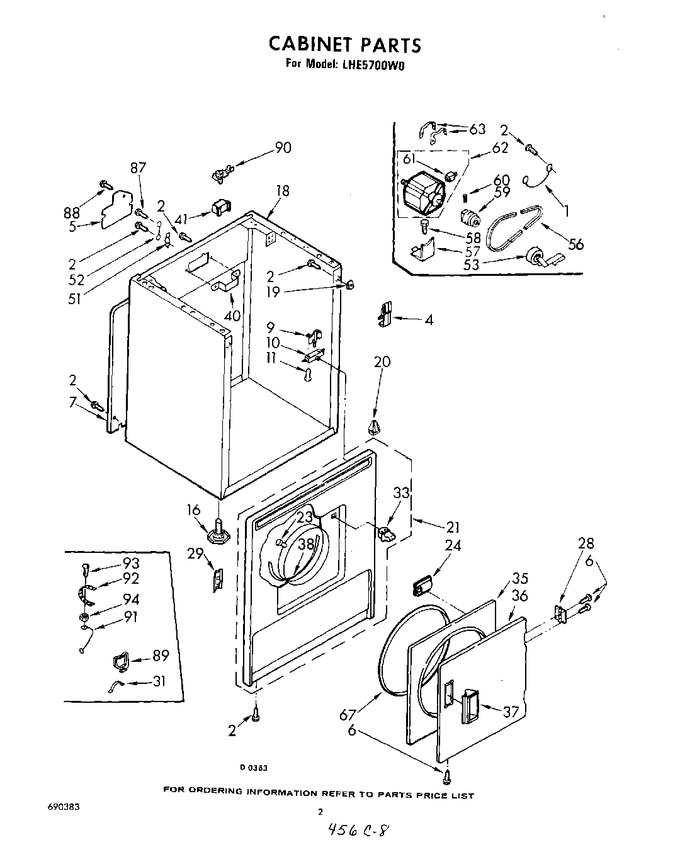 Diagram for LHE5700W0