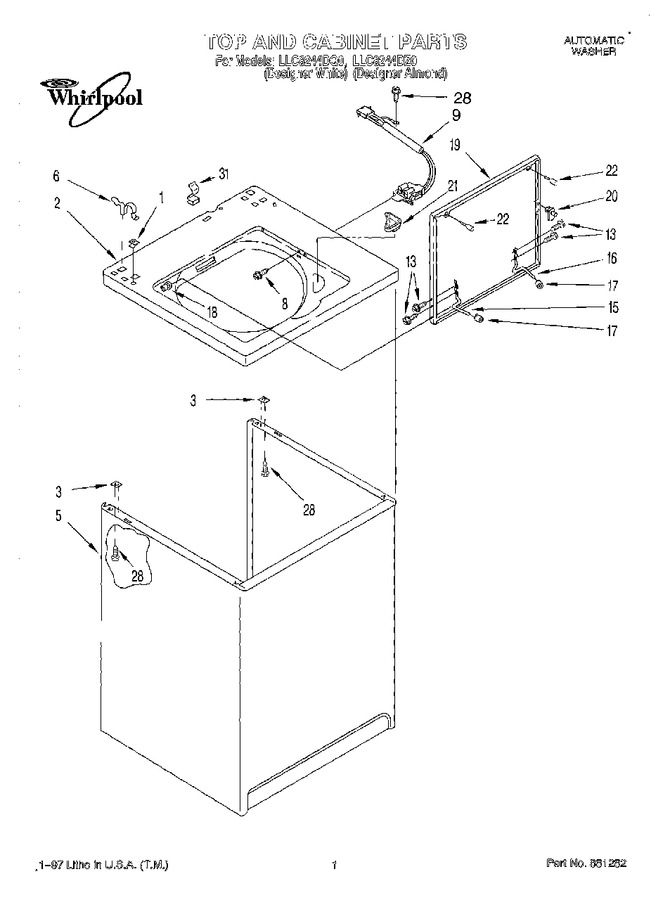 Diagram for LLC8244DQ0