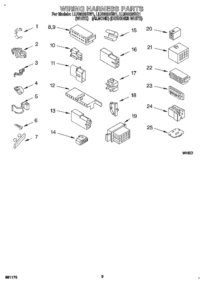 Diagram for LLN8233BN1