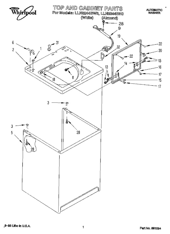 Diagram for LLN8244BN0